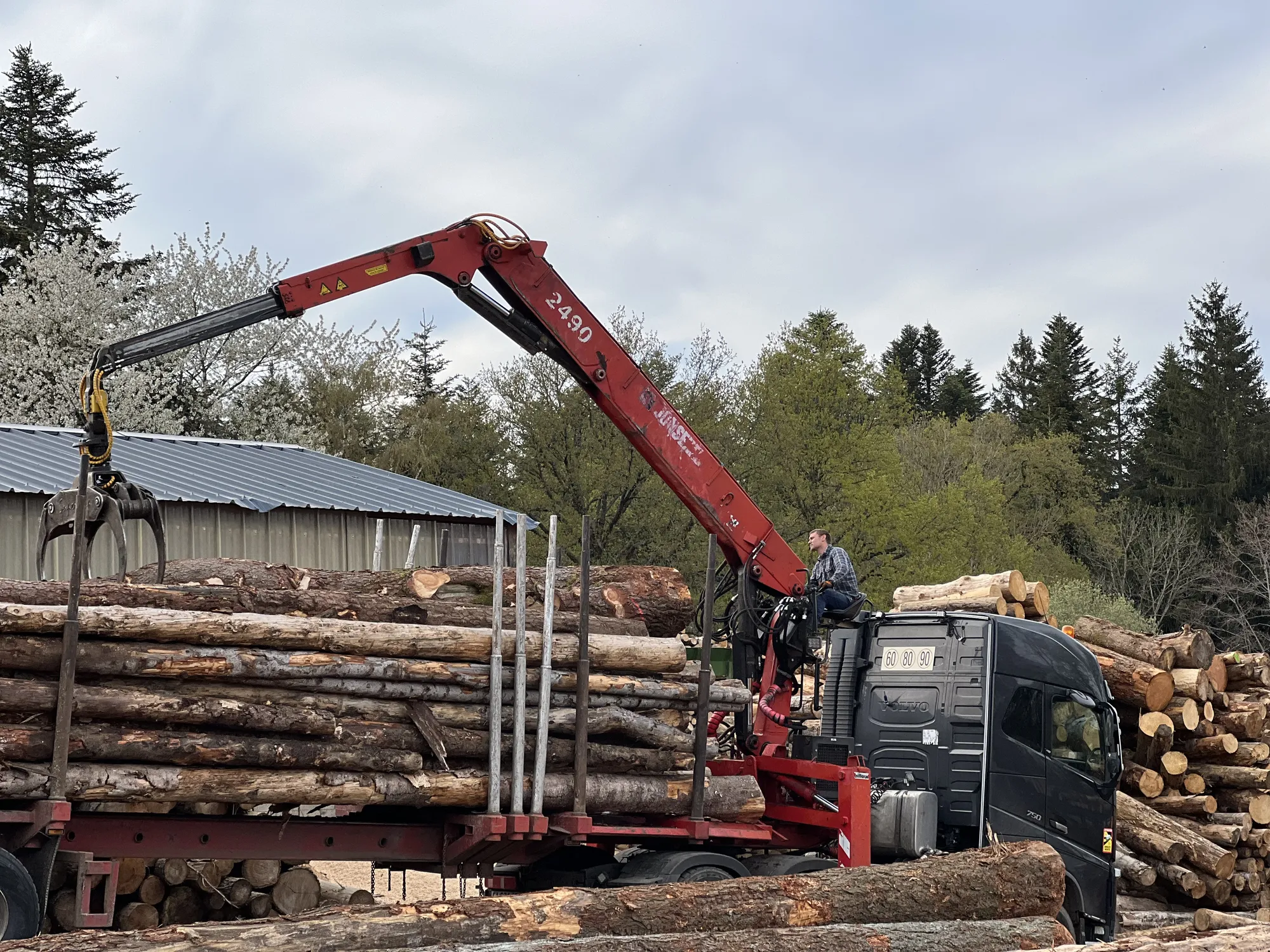 Nos services de transport de bois